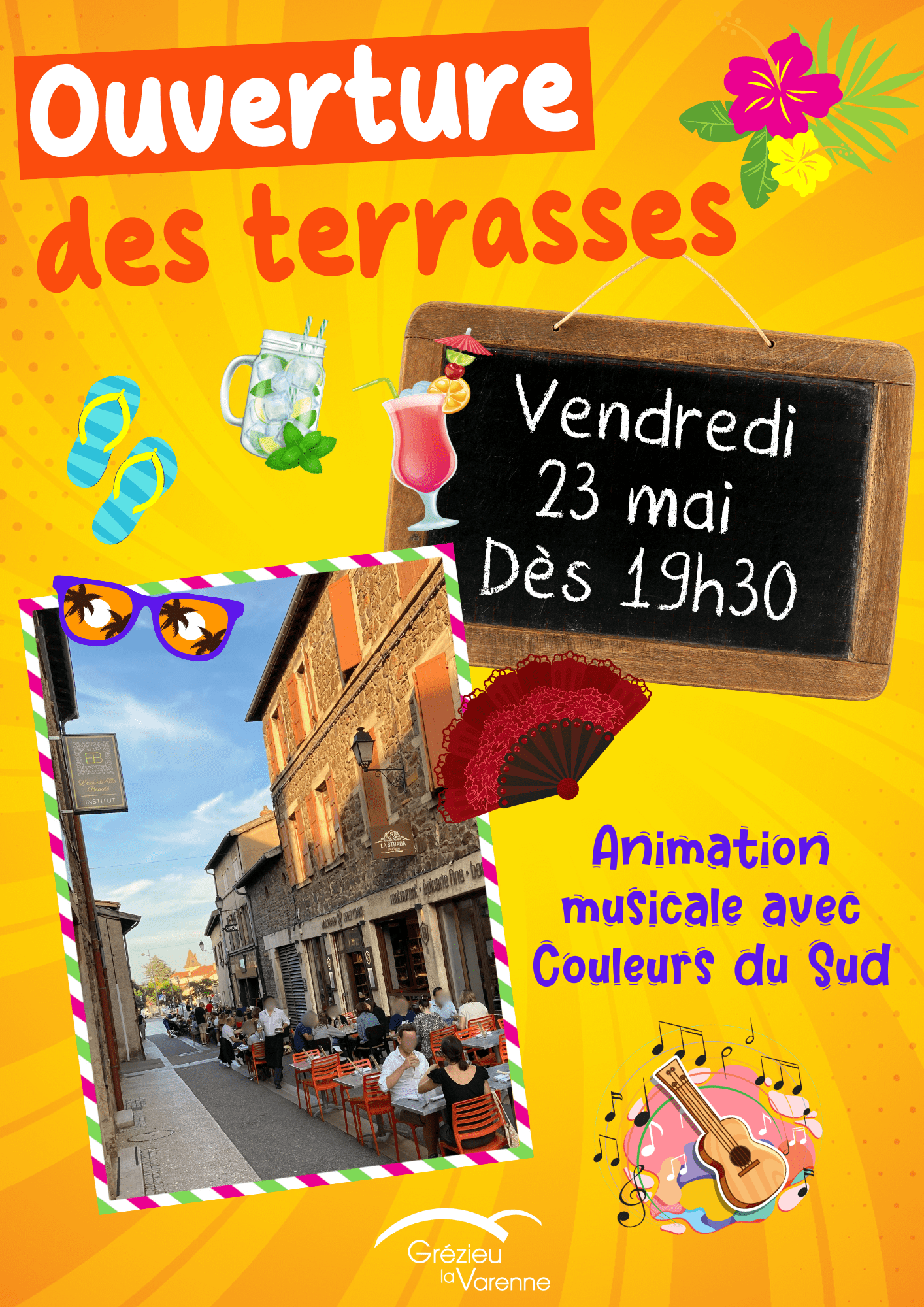 Ouverture des terrasses 2025