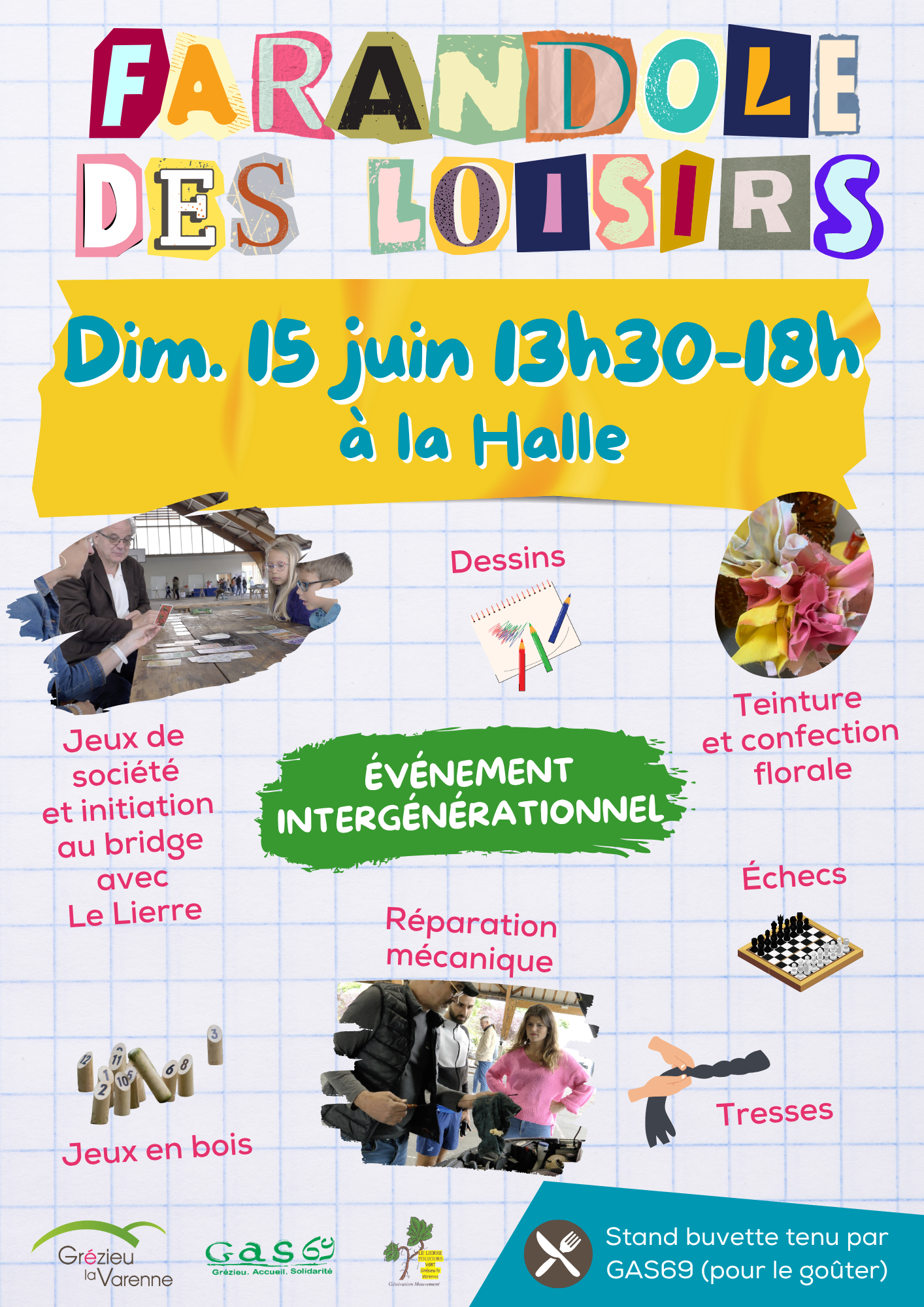 affiche Farandole des loisirs
